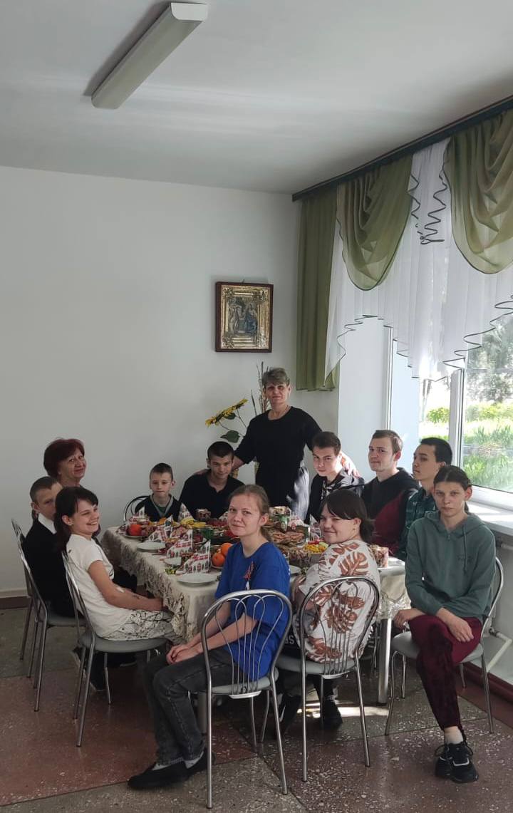 Пасха в школе.